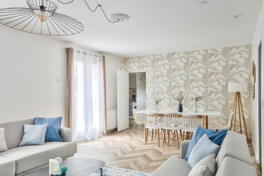 Parking Prive Gratuit - 15Mn Paris - Gare A Pied En 5Mn - Tout Equipee - Terrasse - Jardin - Stade De France - Casino D'Enghien - Hippodrome, Universite Epinay-sur-Seine Exterior photo