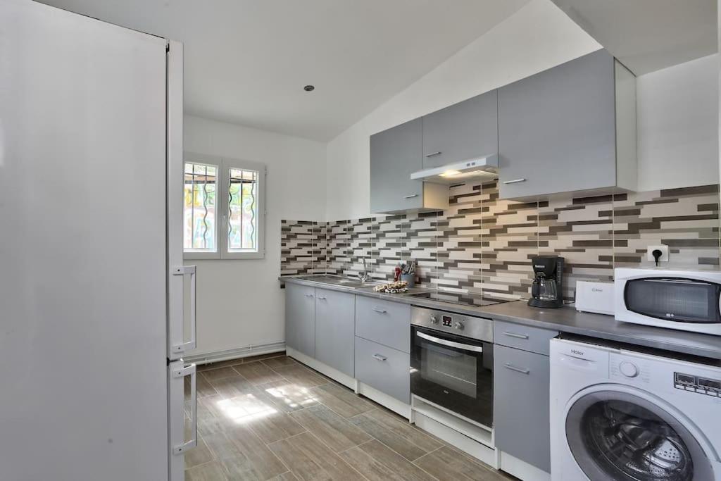 Parking Prive Gratuit - 15Mn Paris - Gare A Pied En 5Mn - Tout Equipee - Terrasse - Jardin - Stade De France - Casino D'Enghien - Hippodrome, Universite Epinay-sur-Seine Exterior photo