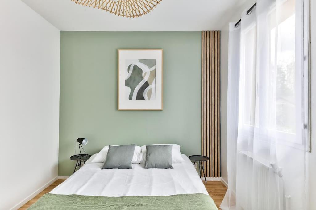 Parking Prive Gratuit - 15Mn Paris - Gare A Pied En 5Mn - Tout Equipee - Terrasse - Jardin - Stade De France - Casino D'Enghien - Hippodrome, Universite Epinay-sur-Seine Exterior photo