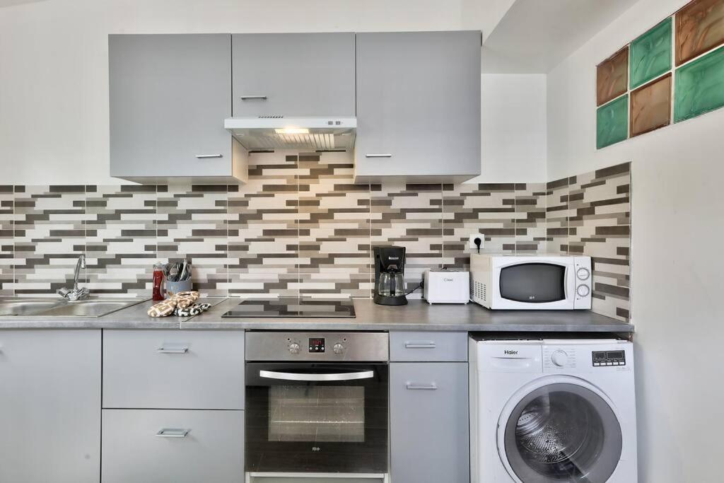 Parking Prive Gratuit - 15Mn Paris - Gare A Pied En 5Mn - Tout Equipee - Terrasse - Jardin - Stade De France - Casino D'Enghien - Hippodrome, Universite Epinay-sur-Seine Exterior photo