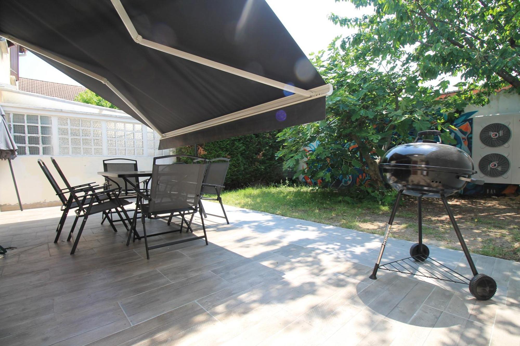 Parking Prive Gratuit - 15Mn Paris - Gare A Pied En 5Mn - Tout Equipee - Terrasse - Jardin - Stade De France - Casino D'Enghien - Hippodrome, Universite Epinay-sur-Seine Exterior photo